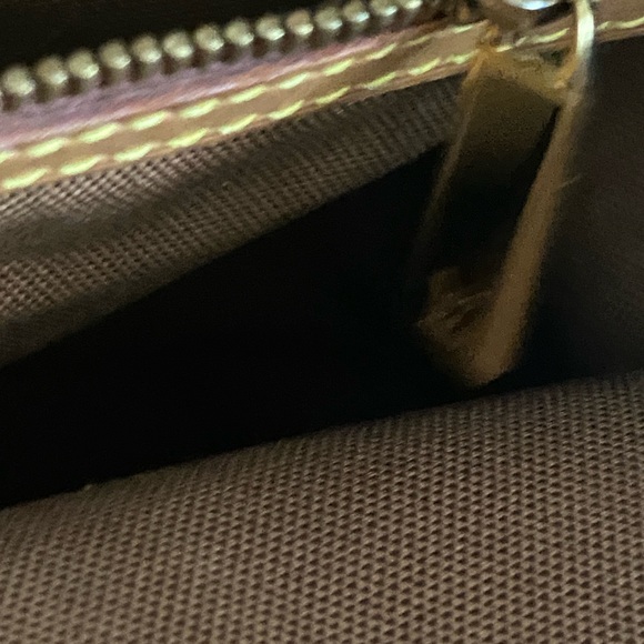 Louis Vuitton Cabas Mezzo Monogram Canvas Brown Canvas Tote Bag - Picture 13 of 13